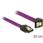 DeLock 7-Pin SATA III - 7-Pin SATA III Cable 20cm Μωβ