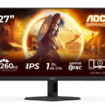 AOC 27G4ZRE IPS Monitor 27" FHD 1920x1080 260Hz με Χρόνο Απόκρισης 1ms GTG