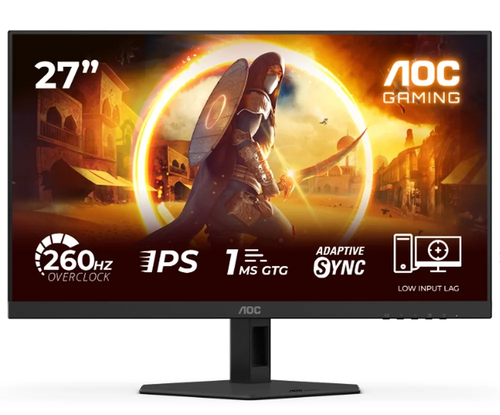 AOC 27G4ZRE IPS Monitor 27" FHD 1920x1080 260Hz με Χρόνο Απόκρισης 1ms GTG - Image 1