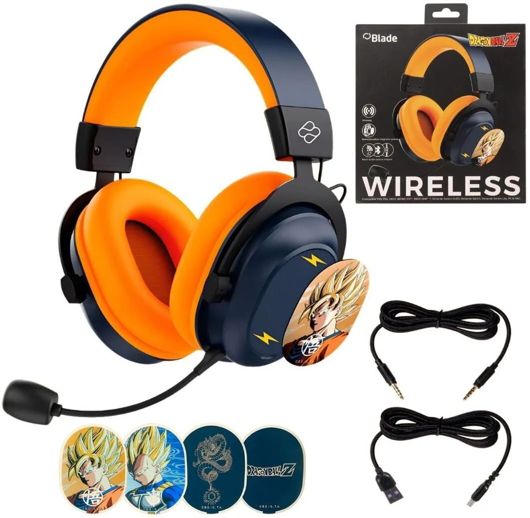 20260313171641_blade_dragon_ball_z_asyrmato_over_ear_gaming_headset_me_syndesi_bluetooth.jpeg Blade Dragon Ball Z Ασύρματο Over Ear Gaming Headset με σύνδεση Bluetooth - Image 1
