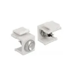 Delock Keystone Push-button White 86401