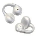 Baseus Bowie MC1 Pro Open Ear Bluetooth Handsfree Ακουστικά με Αντοχή στον Ιδρώτα και Θήκη Φόρτισης Λευκά