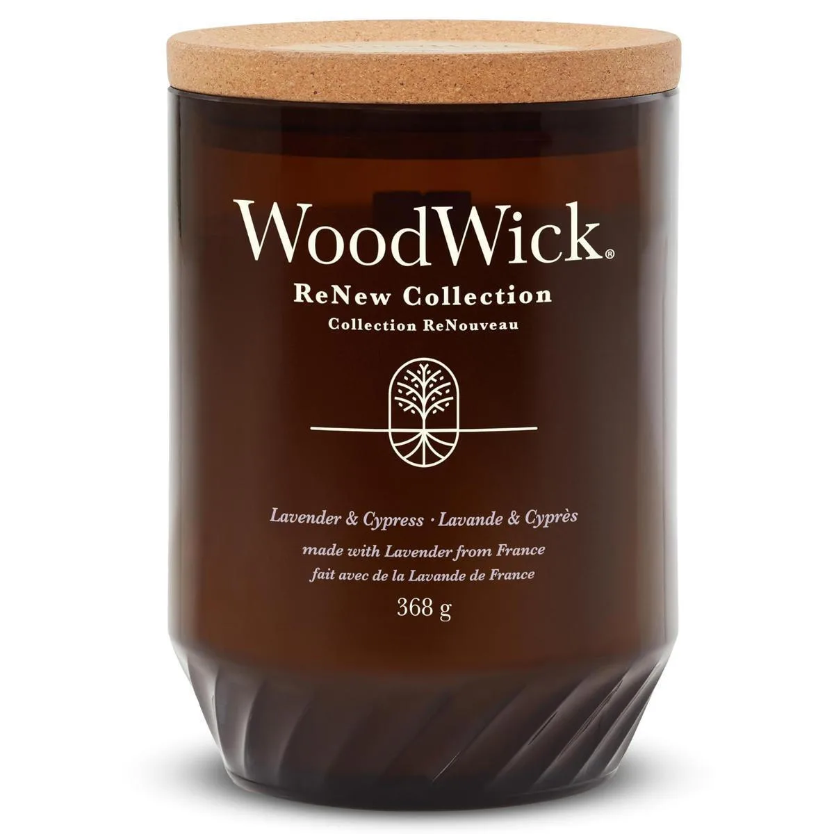 WoodWick Αρωματικό Κερί Σόγιας σε Βάζο με Άρωμα Lavender & Cypress 368gr - Image 1