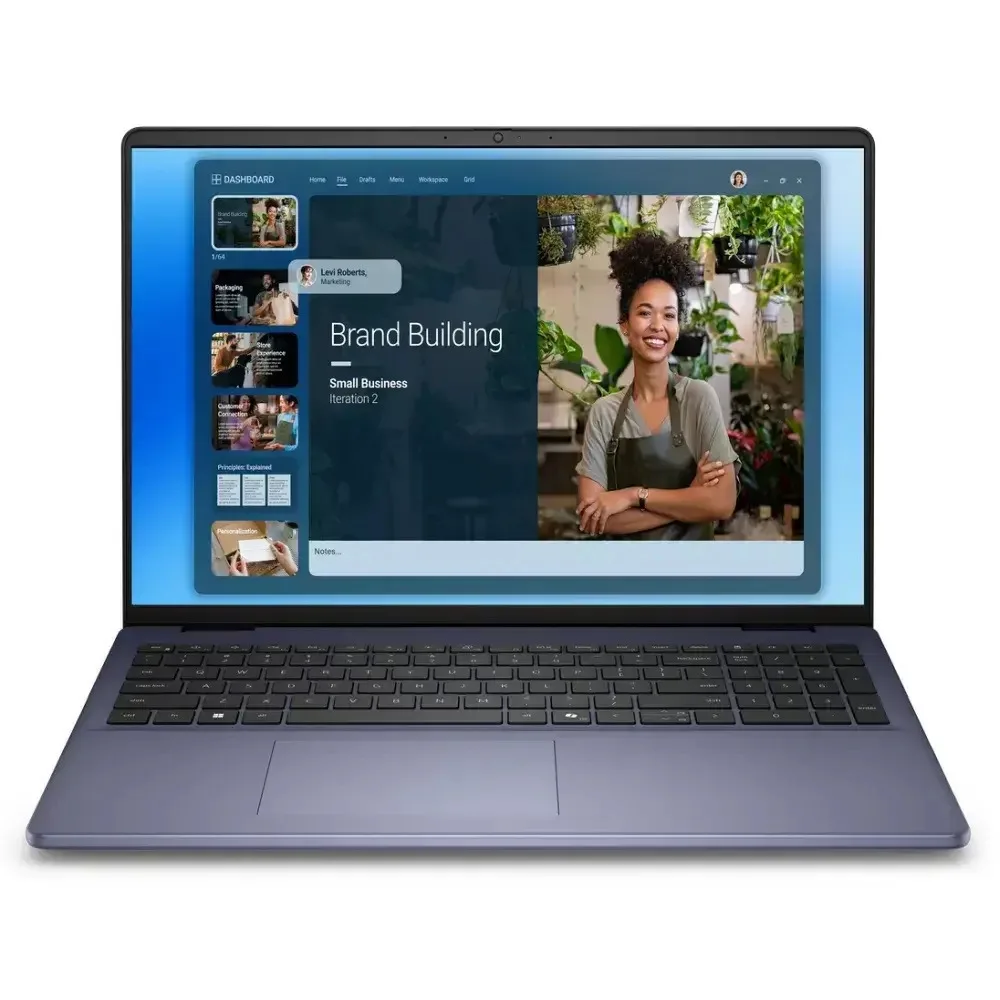 Dell DC16251 16" IPS FHD+ (Core 5-120U/16GB/512GB SSD/W11 Pro) (International English Keyboard) - Image 1