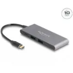 DeLock Hub 4 Θυρών USB 3.2 με σύνδεση USB-C 64111