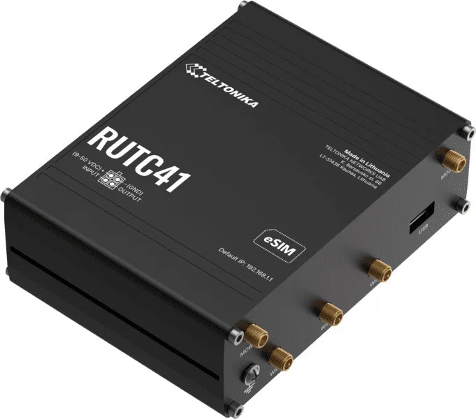 Teltonika RUTC41 Ασύρματο 4G Router Wi‑Fi 6 με 5 Θύρες Gigabit - Image 1