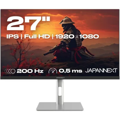 Japannext JN-I270FHD200F-HSP IPS HDR Gaming Monitor 27" FHD 1920x1080 200Hz - Image 1