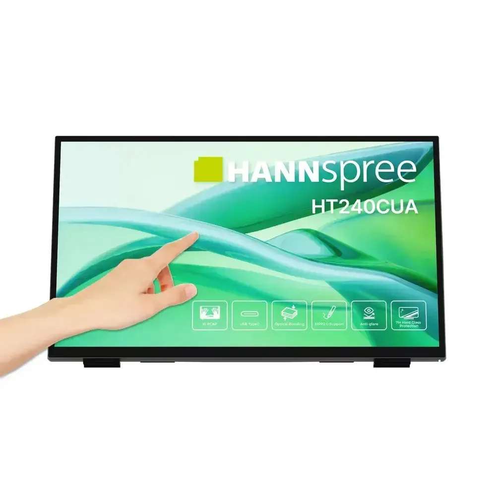 HannSpree VA Touch Φορητό Monitor 23.8" FHD 1920x1080 - Image 1