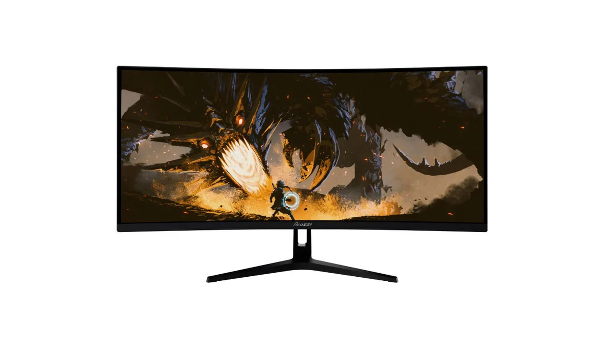 20260319130648_arozzi_nova_34t2k165_ultrawide_va_hdr_curved_gaming_monitor_34_qhd_3440by1440_165hz.jpeg Arozzi Nova 34T2K165 Ultrawide VA HDR Curved Gaming Monitor 34" QHD 3440x1440 165Hz - Image 1