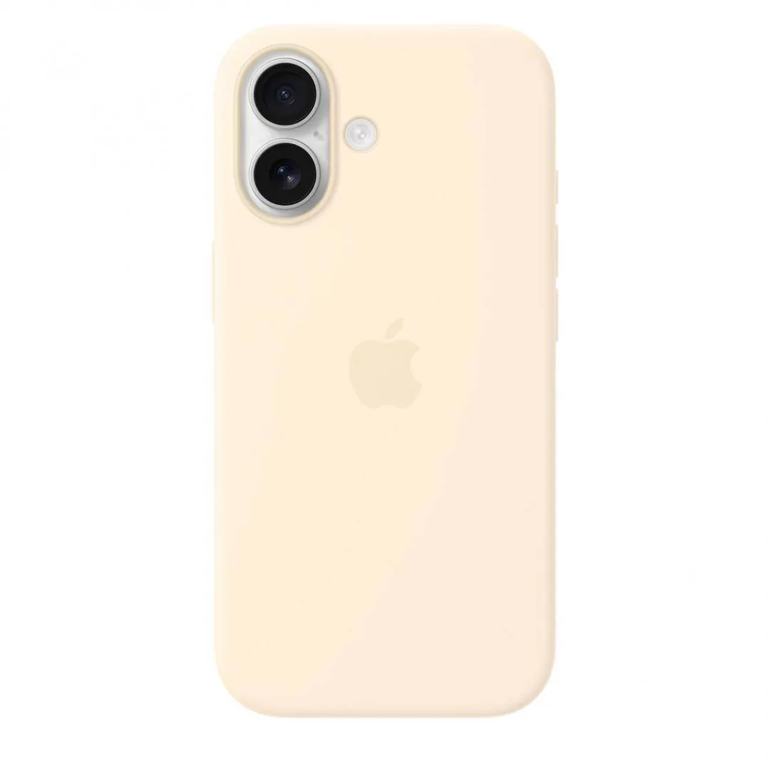 Apple Silicone Case with MagSafe Back Cover Σιλικόνης Vanilla (iPhone 17) MHVM4ZM/A - Image 1