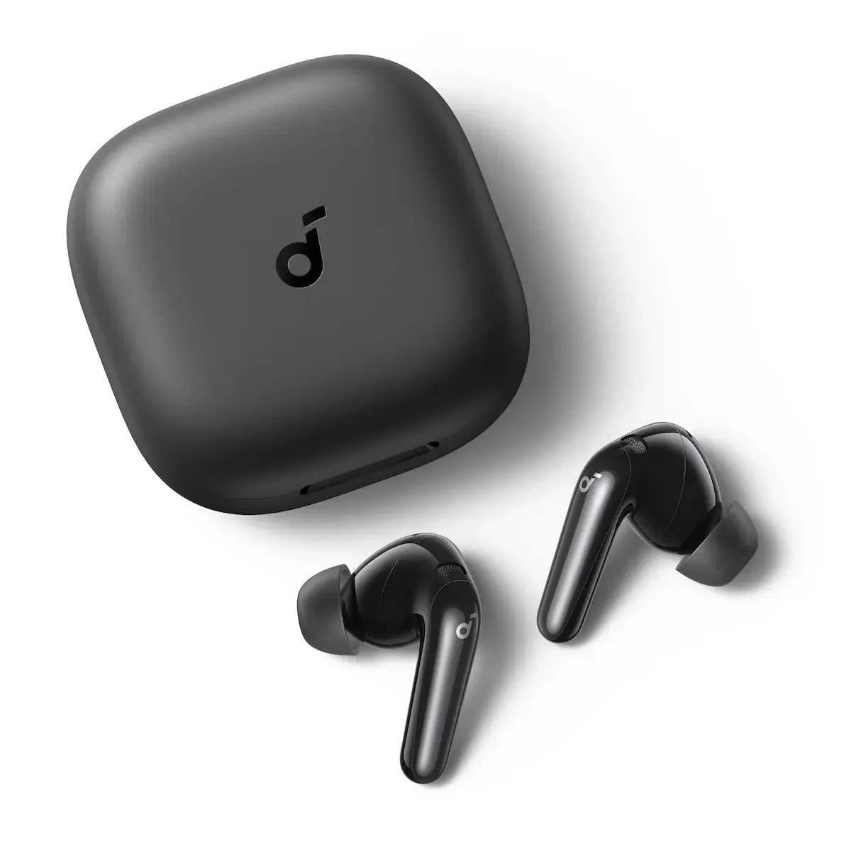 Soundcore by Anker P31i / R60i NC In-ear Bluetooth Handsfree Ακουστικά με Αντοχή στον Ιδρώτα και Θήκη Φόρτισης Μαύρα - Image 1