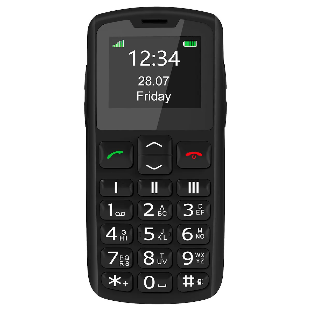 Bea-fon SL230 (2026) Dual SIM Κινητό με Κουμπιά Μαύρο - Image 1