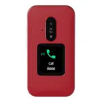 Doro Leva E30 Single SIM Κινητό με Κουμπιά redwhite