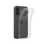 Pedea Back Cover Σιλικόνης Διάφανο (iPhone 16 Plus)