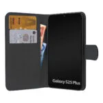 Pedea Book Σιλικόνης / Πλαστικό Μαύρο (Galaxy S25+)