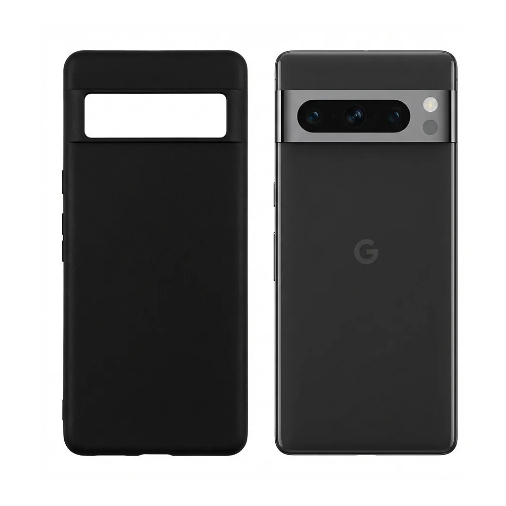 20260324104651_pedea_back_cover_silikonis_mayro_google_pixel_8_pro.jpeg Pedea Back Cover Σιλικόνης Μαύρο (Google Pixel 8 Pro) - Image 1