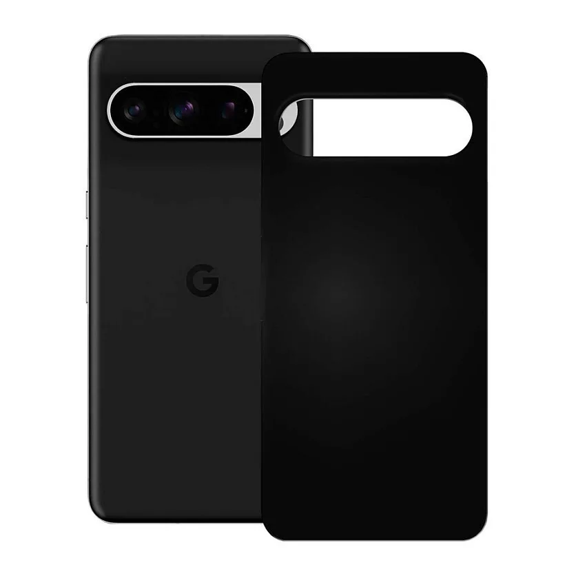 Pedea Back Cover Σιλικόνης Μαύρο (Google Pixel 9 Pro XL) - Image 1