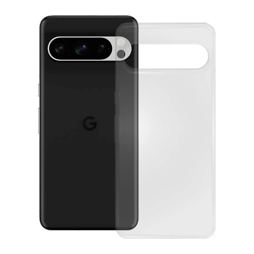 Pedea Back Cover Σιλικόνης Διάφανο (Google Pixel 9 Pro XL) - Image 1