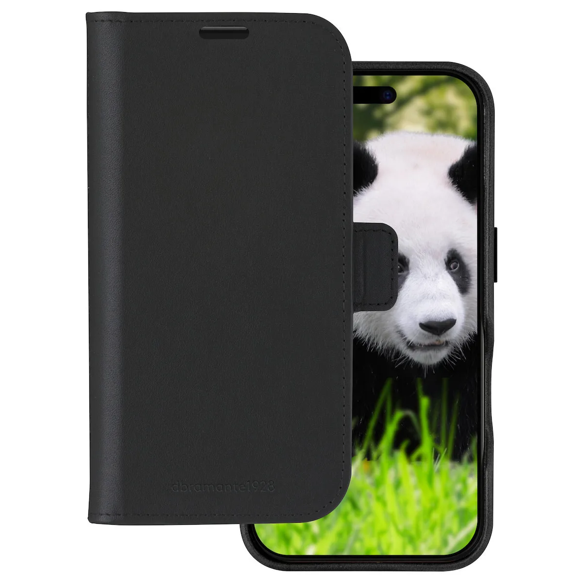 20260324104910_dbramante1928_lynge_wallet_dermatino_mayro_iphone_16_plus_lm67gtbl6306.jpeg dbramante1928 Lynge Wallet Δερμάτινο Μαύρο (iPhone 16 Plus) LM67GTBL6306 - Image 1