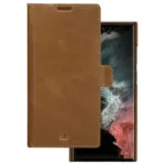 dbramante1928 Lynge Book Δερμάτινο Καφέ (Galaxy S22 Ultra 5G) LYSUGT001443