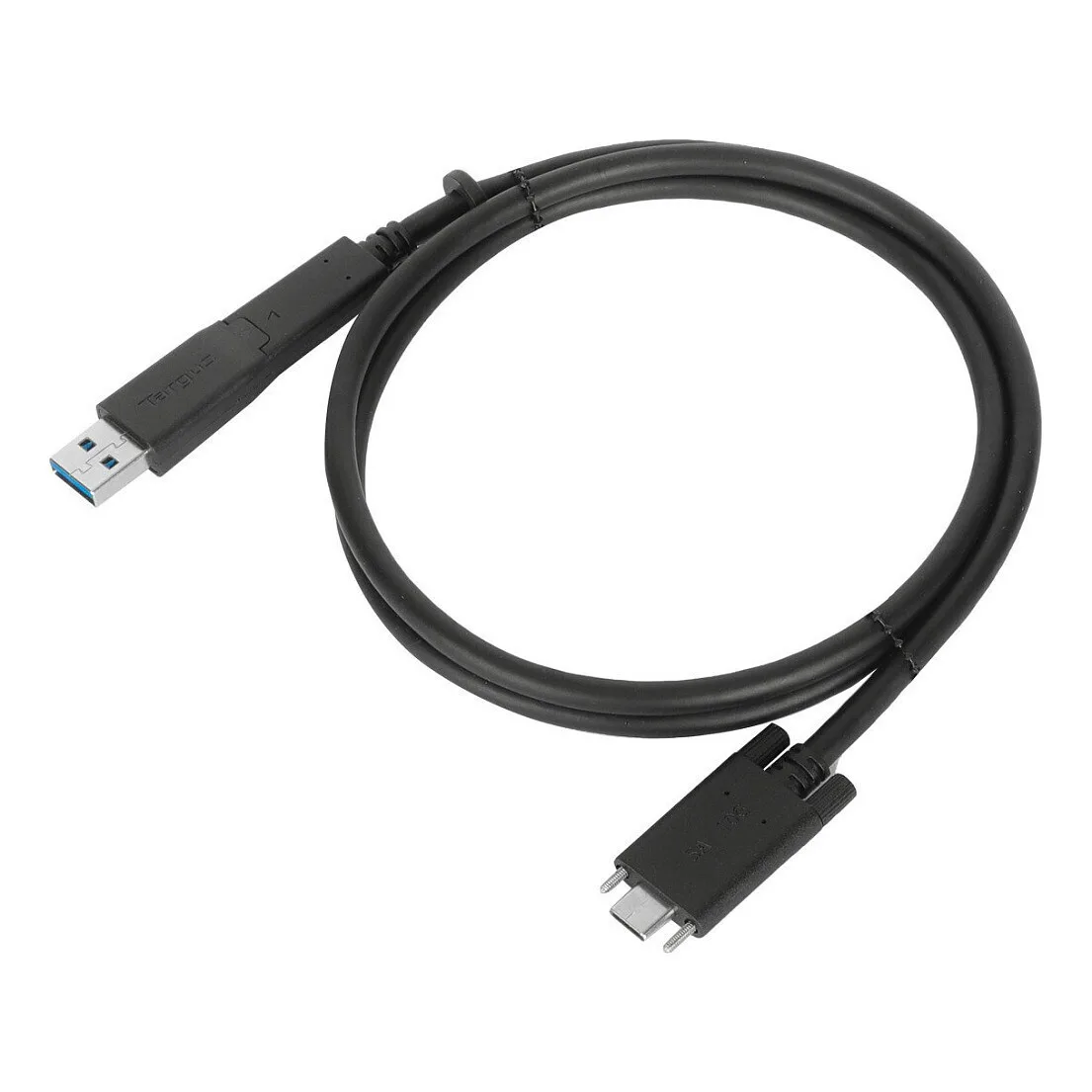 20260324115000_targus_usb_2_0_cable_usb_c_male_usb_c_1m_acc1133glx.jpeg Targus USB 2.0 Cable USB-C male - USB-C 1m ACC1133GLX - Image 1