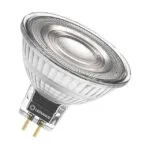 Osram Λάμπα LED 2.1W για Ντουί GU5.3 και Σχήμα MR16 Θερμό Λευκό 210lm MR162036