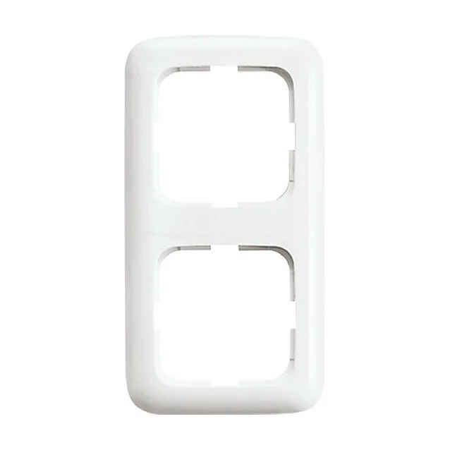 20260324115208_plaisio_diakopti_busch_jaeger_reflex_si_frame_double_alpine_white.jpeg Πλαίσιο Διακόπτη Busch-jaeger Reflex Si Frame Double *alpine White* - Image 1