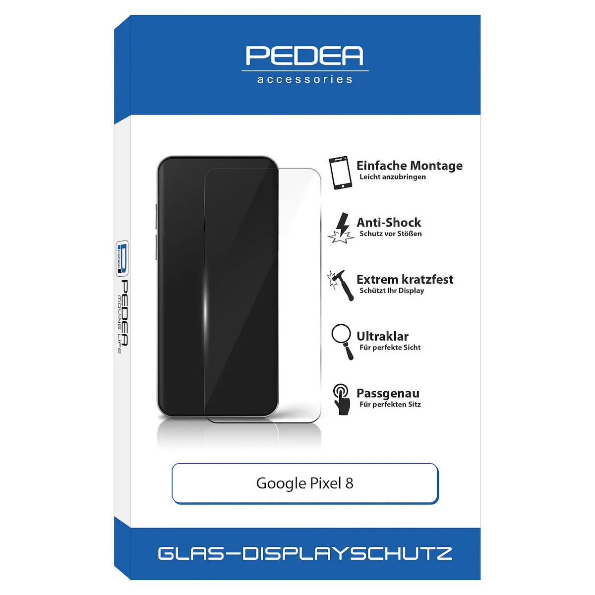 20260324123741_pedea_privacy_tempered_glass_google_pixel_8.jpeg Pedea Privacy Tempered Glass (Google Pixel 8) - Image 1