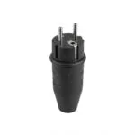 Φις Ρεύματος Abl 100000039 Original Schuko & Fr-be Gummi Tpe Black Ip44 Typ