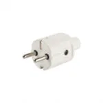 Φις Ρεύματος Abl 100000047 Compact Schuko & Fr-be Tpe White Ip20 Typ 1505