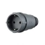 Φις Ρεύματος Abl 100000059 Compact Schuko Pp Gray Ip20 Typ 1565