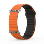Λουράκι Premium Apple Watch Orange Black 40mm 41mm 38mm 42mm Series 10 Ga-mag-bnda-p-oms