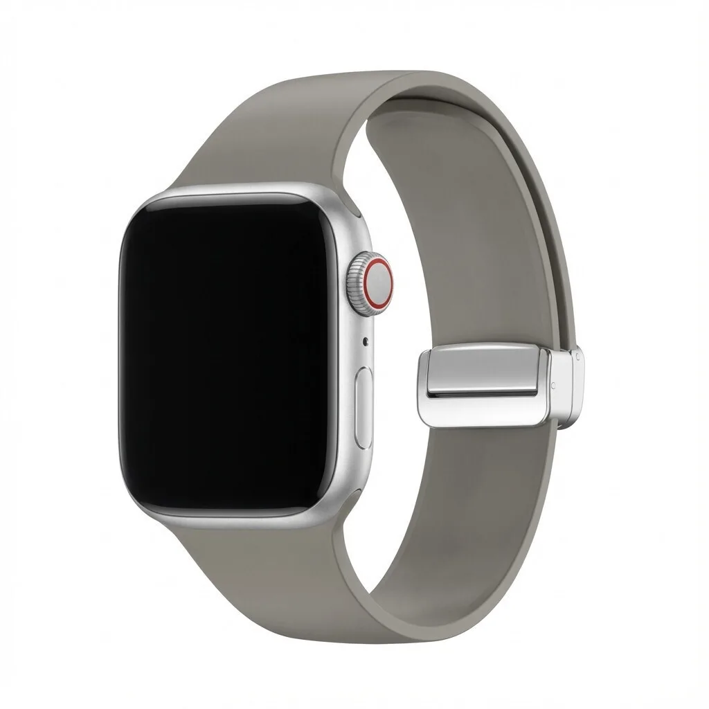 Λουράκι Premium Plus Apple Watch Gray Black 40mm 41mm 38mm 42mm Series 10 Ga-mag-bnda-pp-gms - Image 1