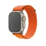 Λουράκι Premium Plus Apple Watch Orange Gray 44mm 45mm 42mm Series 1 2 3 49mm 46mm Ga-mag-bnda-pp-ogl