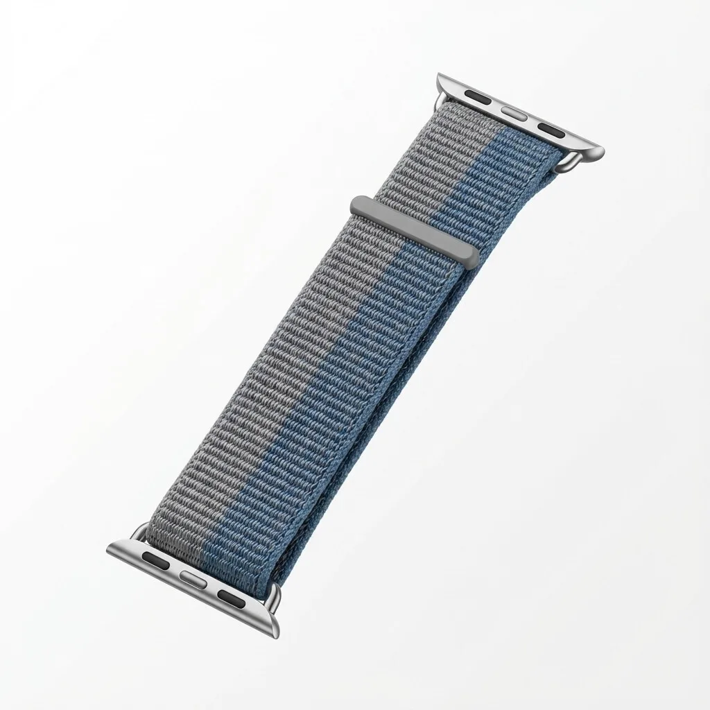 Λουράκι Premium Plus Apple Watch Gray Blue 44mm 45mm 42mm Series 1 2 3 49mm 46mm Ga-mag-bnda-pp-cgbl - Image 1