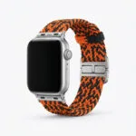 Λουράκι Premium Pro Apple Watch Orange Black 44mm 45mm 42mm Series 1 2 3 49mm 46mm Ga-mag-bnda-p+oml