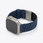 Λουράκι Premium Apple Watch Blue Black 44mm 45mm 42mm Series 1 2 3 49mm 46mm Ga-mag-bnda-p-bml