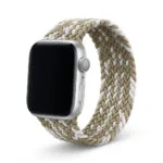 Λουράκι Premium Pro Apple Watch Khaki White 44mm 45mm 42mm Series 1 2 3 49mm 46mm Ga-mag-bnda-p+klcl