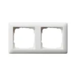 Πλαίσιο Διακόπτη Gira Standard 55 Frame 2-fold *pure White Silk Matt*