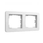 Πλαίσιο Διακόπτη Gira 0212150 2f Gira E1 Pure White