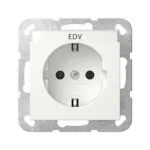 Πρίζα Gira 445703 Schuko Bsf System 55 Reinwhite