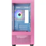 Thermaltake View 170 TG Gaming Micro Tower Κουτί Υπολογιστή με Πλαϊνό Παράθυρο και ARGB Φωτισμό Ροζ