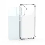 Samsung Mobeen Back Cover Σιλικόνης Σετ με Τζαμάκι Διάφανο (Galaxy S26+) GP-FPS947AEGTW