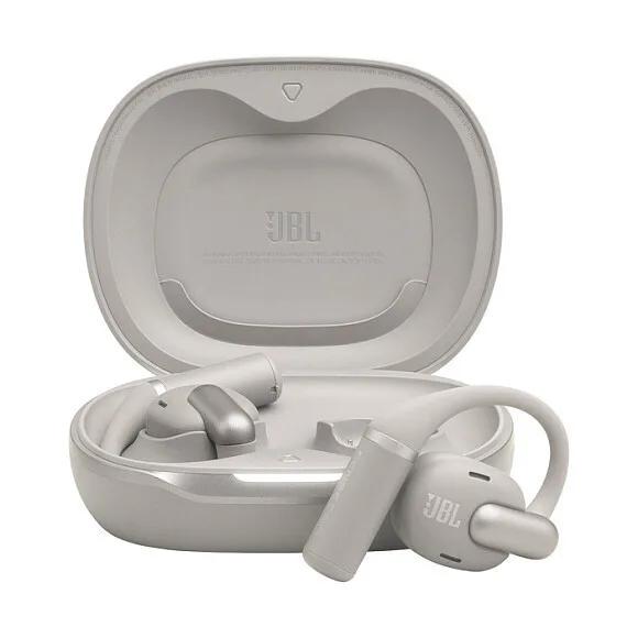 20260324153306_jbl_sense_pro_open_ear_bluetooth_handsfree_akoustika_me_antochi_ston_idrota_kai_thiki_fortisis_gri.jpeg JBL Sense Pro Open Ear Bluetooth Handsfree Ακουστικά με Αντοχή στον Ιδρώτα και Θήκη Φόρτισης Γκρι - Image 1