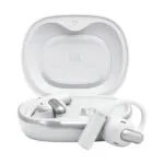 JBL Sense Pro Open Ear Bluetooth Handsfree Ακουστικά με Αντοχή στον Ιδρώτα και Θήκη Φόρτισης Λευκά