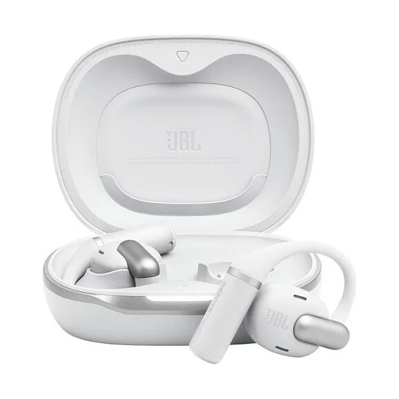 20260324153315_jbl_sense_pro_open_ear_bluetooth_handsfree_akoustika_me_antochi_ston_idrota_kai_thiki_fortisis_leyka.jpeg JBL Sense Pro Open Ear Bluetooth Handsfree Ακουστικά με Αντοχή στον Ιδρώτα και Θήκη Φόρτισης Λευκά - Image 1