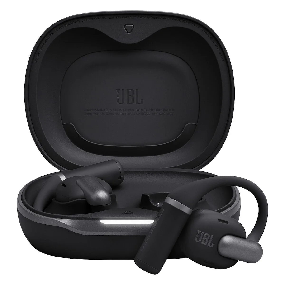 20260324153323_jbl_sense_pro_open_ear_bluetooth_handsfree_akoustika_me_antochi_ston_idrota_kai_thiki_fortisis_mayra.jpeg JBL Sense Pro Open Ear Bluetooth Handsfree Ακουστικά με Αντοχή στον Ιδρώτα και Θήκη Φόρτισης Μαύρα - Image 1