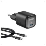 Anker Φορτιστής Χωρίς Καλώδιο με Θύρα USB-C 30W Power Delivery / Quick Charge 3.0 Μαύρος (Zolo)
