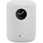 Smart Speaker Wiim Sound 1.8" Touchscreen Microphone Voice Assistant Control Wi-fi Bluetooth White