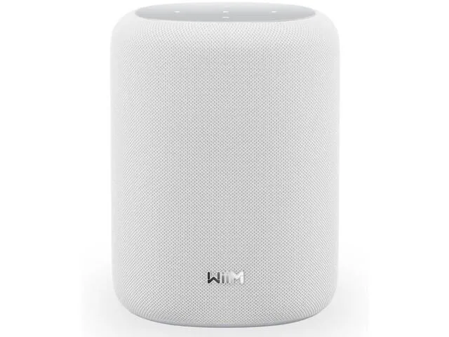 Smart Speaker Wiim Sound Lite Microphone Voice Assistant Control Wi-fi Bluetooth White - Image 1